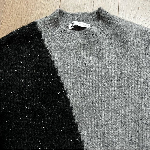 ZARA Colorblock Sweater - Picture 4 of 5